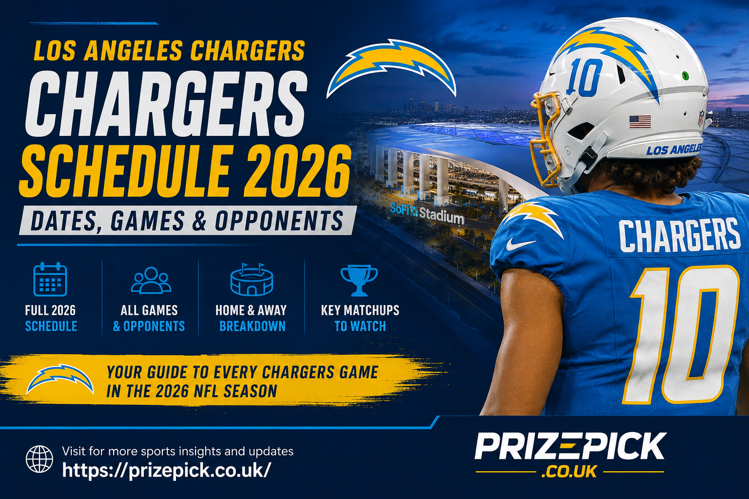 chargers schedule 2026